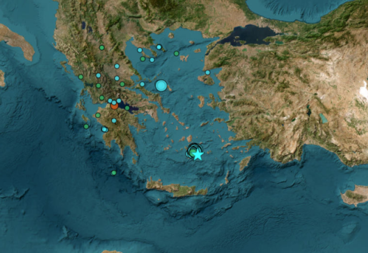 Σεισμός 5 Ρίχτερ μεταξύ Σαντορίνης - Αμοργού: «Ταρακουνήθηκε» και η Αθήνα