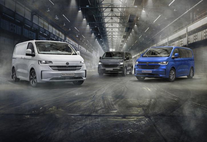 Νέα γενιά Volkswagen Transporter με περισσότερες επιλογές και εξηλεκτρισμό