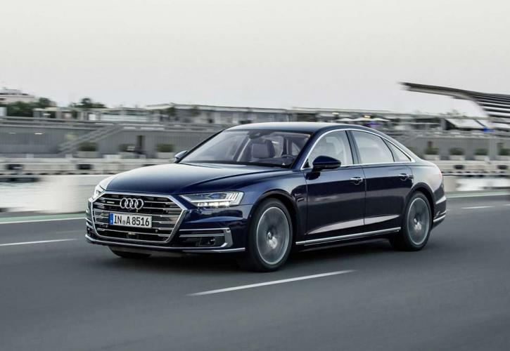 Πολυτελές αυτοκίνητο της χρονιάς το Audi A8 (pics & vid)