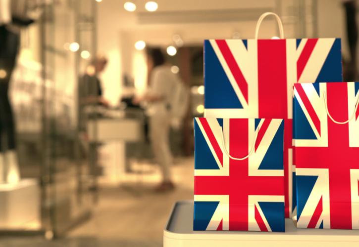 Σταθερή εικόνα για τις λιανικές πωλήσεις της Βρετανίας τον Φεβρουάριο