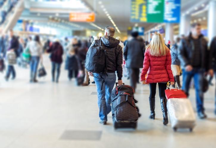 Αυξημένες κατά 1.250,9% οι αφίξεις από το εξωτερικό στα αεροδρόμια τον Ιούνιο
