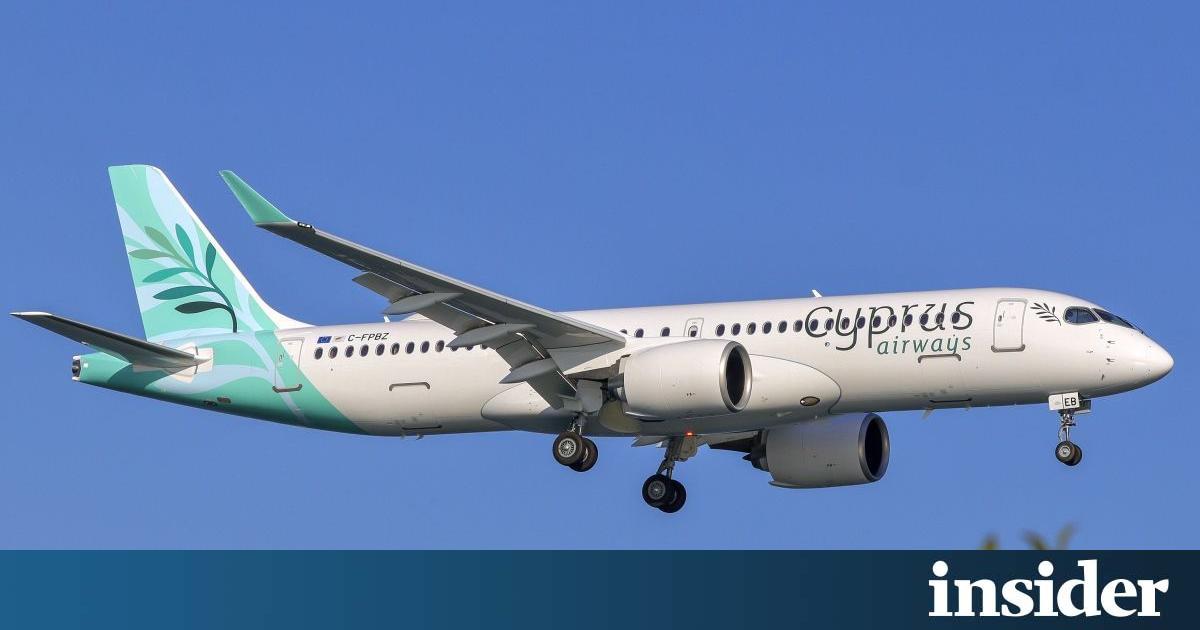 Cyprus Airways 2024   Cyprus Airways A220 Aircraft 