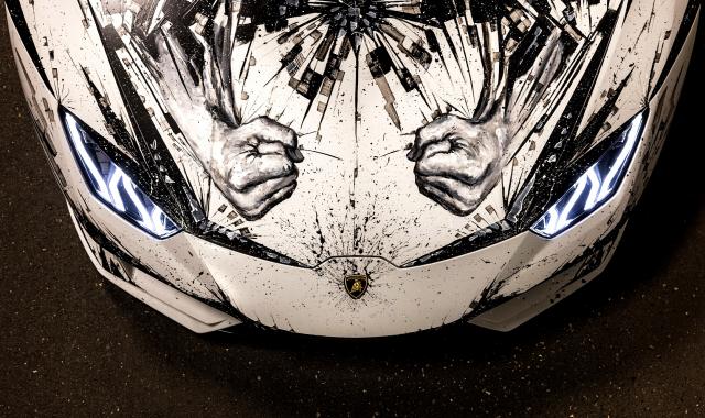 Lamborghini Huracán EVO Art Car: Ένα έργο τέχνης που τρέχει με 325 χλμ/ώρα