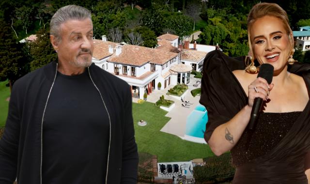 Η Adele αγόρασε μισοτιμής την έπαυλη του Sylvester Stallone στο Beverly Hills