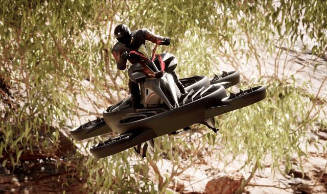 Ένα hoverbike 777.000 δολαρίων από το Star Wars για 200 μόνο Τζεντάι