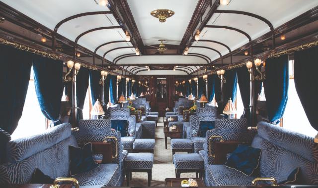 Ταξίδι επικής πολυτέλειας με το Orient-Express γεμάτο σαμπάνια Veuve Cliquot