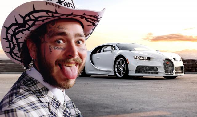 Ο Post Malone πουλάει μια Bugatti Chiron με 150.000 δολάρια extras - Ενδιαφέρεστε;