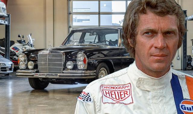 Σε δημοπρασία η Mercedes που οδηγούσε ο Steve McQueen μέχρι το θάνατό του