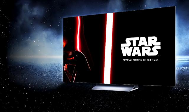 LG και Lucasfilm έφτιαξαν μια τηλεόραση για τους Jedi Του καναπέ