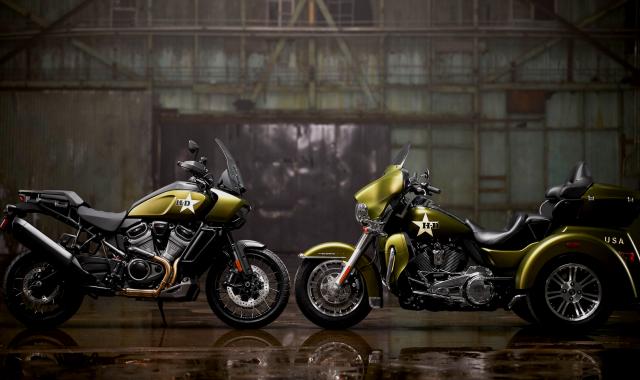 Η Harley-Davidson τιμά το στρατιωτικό παρελθόν της με 2 νέες μοτοσικλέτες