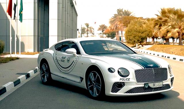 Το νέο περιπολικό της αστυνομίας του Ντουμπάι είναι μια Bentley Continental GT V8